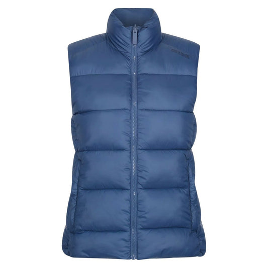 Dark Denim - Front - Regatta Womens-Ladies Yewbank Reversible Body Warmer
