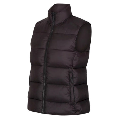 Black - Side - Regatta Womens-Ladies Yewbank Reversible Body Warmer