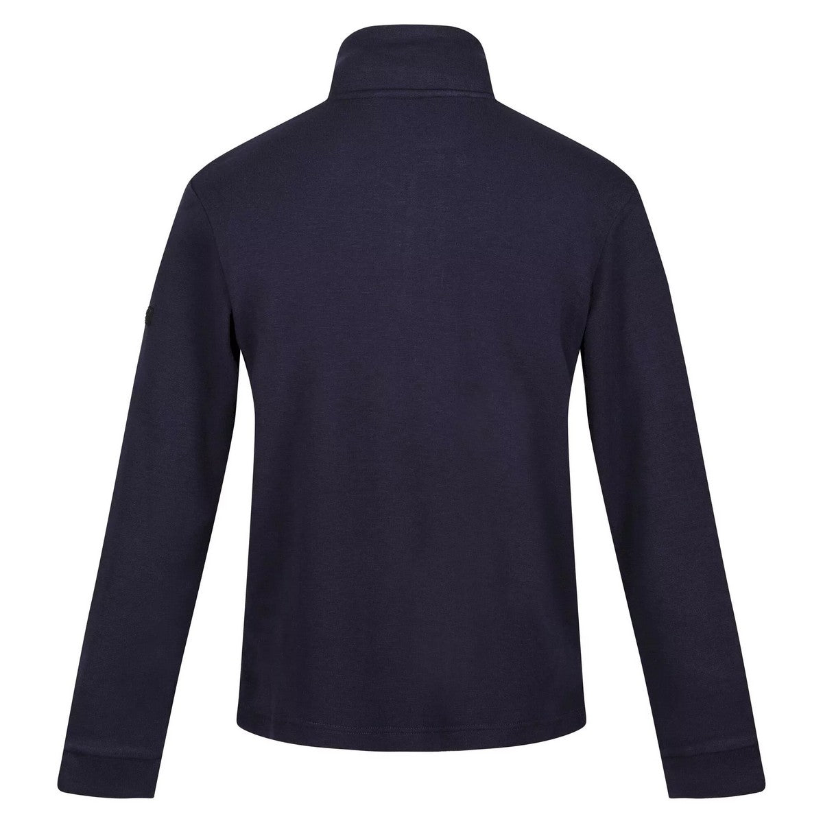 Navy - Back - Regatta Mens Lanchester Quarter Zip Fleece Top