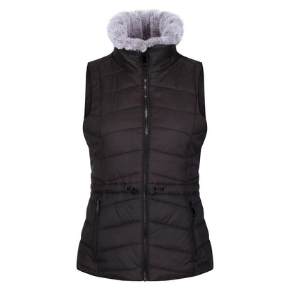 Black - Front - Dare 2B Womens-Ladies Walless Insulated Body Warmer