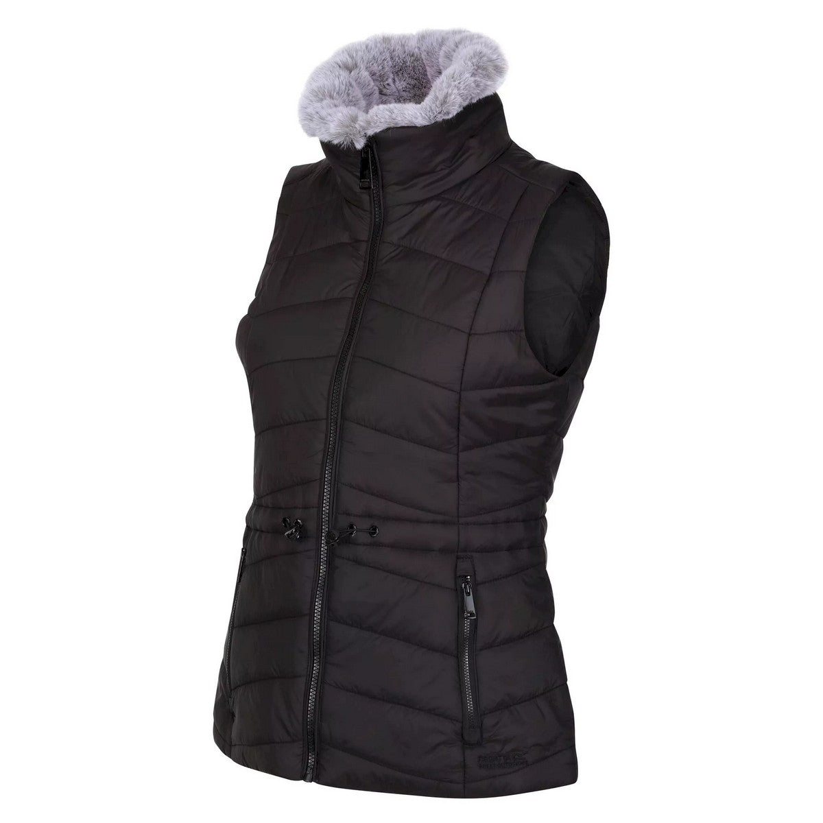 Black - Side - Dare 2B Womens-Ladies Walless Insulated Body Warmer