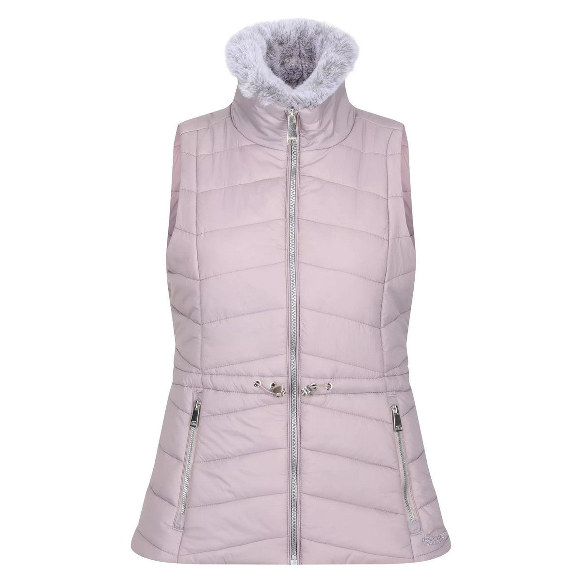 Lilac Chalk - Front - Dare 2B Womens-Ladies Walless Insulated Body Warmer