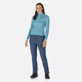 Dark Denim - Pack Shot - Regatta Womens-Ladies Questra IV Stretch Hiking Trousers