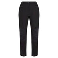 Black - Front - Regatta Womens-Ladies Questra IV Stretch Hiking Trousers