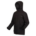 Black - Side - Regatta Childrens-Kids Paddrick Waterproof Parka