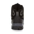Black-Light Grey - Back - Regatta Mens Tebay Thermo Waterproof Suede Walking Boots