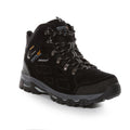 Black-Light Grey - Side - Regatta Mens Tebay Thermo Waterproof Suede Walking Boots