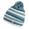 Mineral Blue - Front - Regatta Childrens-Kids Bitsie IV Knitted Beanie