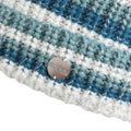 Mineral Blue - Side - Regatta Childrens-Kids Bitsie IV Knitted Beanie