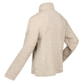 Gold Sand - Lifestyle - Regatta Mens Lanchester Marl Quarter Zip Fleece Top