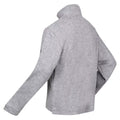 Storm Grey - Back - Regatta Mens Lanchester Marl Quarter Zip Fleece Top