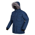 Dark Denim - Side - Regatta Mens Aziel Waterproof Parka