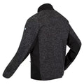 Black-Dark Grey - Lifestyle - Regatta Mens Coladane IV Full Zip Fleece Jacket