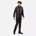 Black-Dark Grey - Pack Shot - Regatta Mens Coladane IV Full Zip Fleece Jacket