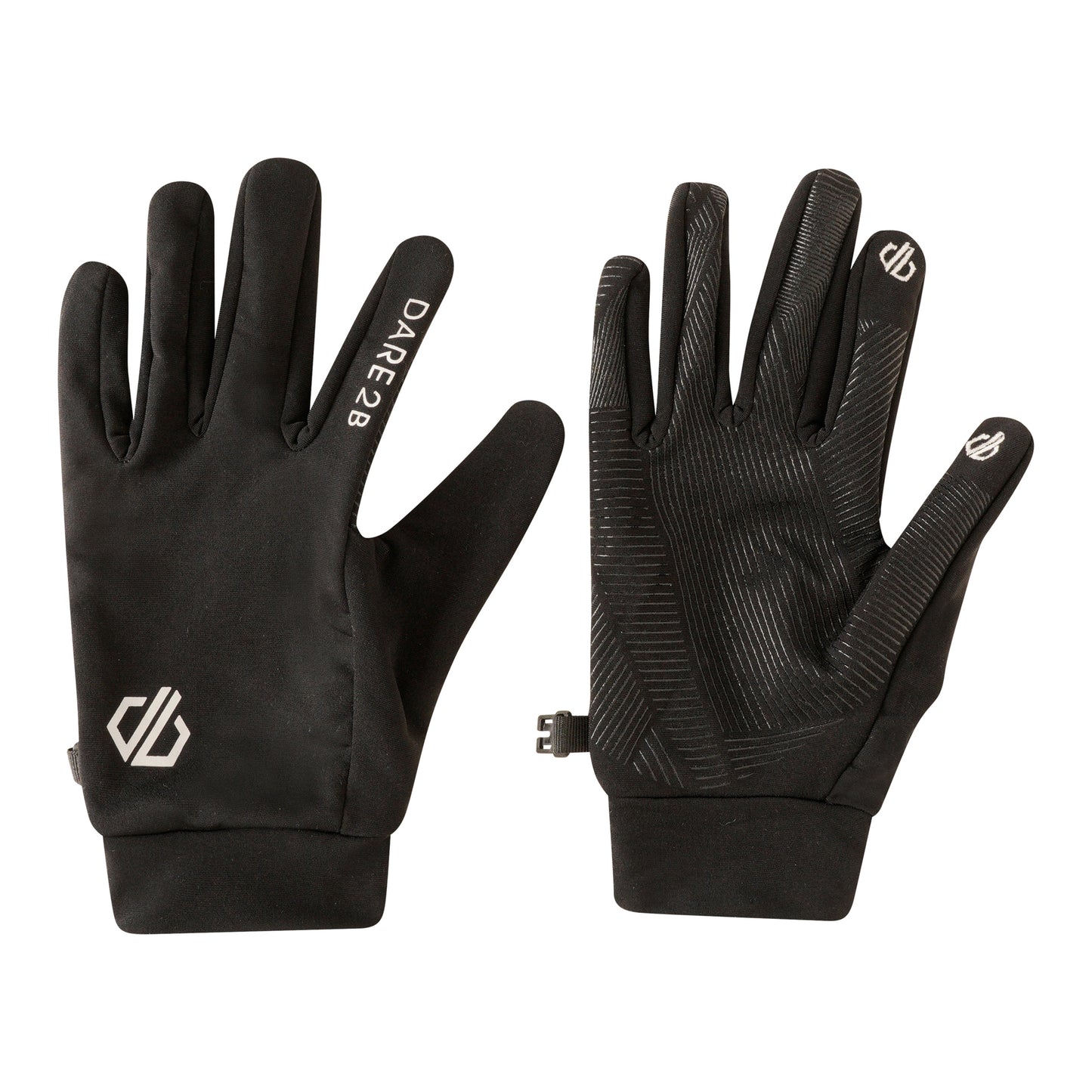 Black - Lifestyle - Dare 2B Unisex Adult Cogent II Cycling Gloves