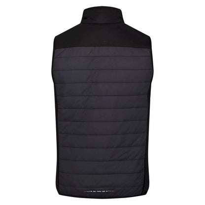 Bright Kiwi-Black - Close up - Regatta Mens Halton VI Lightweight Body Warmer