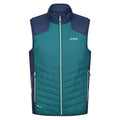 Pacific Green-Admiral Blue - Front - Regatta Mens Halton VI Lightweight Body Warmer