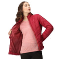 Rumba Red - Lifestyle - Regatta Womens-Ladies Freezeway IV Insulated Padded Jacket