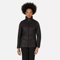 Black - Pack Shot - Regatta Womens-Ladies Freezeway IV Insulated Padded Jacket
