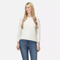 Light Vanilla - Pack Shot - Regatta Womens-Ladies Arlette Flecked Jumper