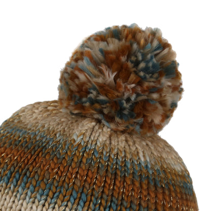 Light Vanilla - Side - Regatta Womens-Ladies Frosty VI Knitted Beanie