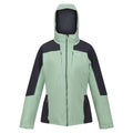 Quiet Green-Seal Grey - Front - Regatta Womens-Ladies Highton Stretch Padded Jacket