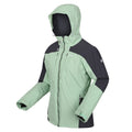 Quiet Green-Seal Grey - Side - Regatta Womens-Ladies Highton Stretch Padded Jacket