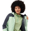 Quiet Green-Seal Grey - Lifestyle - Regatta Womens-Ladies Highton Stretch Padded Jacket
