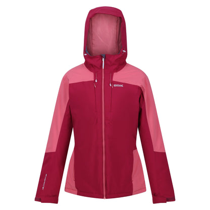 Rumba Red-Mineral Red - Front - Regatta Womens-Ladies Highton Stretch Padded Jacket