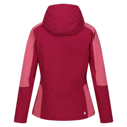 Rumba Red-Mineral Red - Back - Regatta Womens-Ladies Highton Stretch Padded Jacket