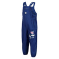 Space Blue - Side - Regatta Childrens-Kids Peppa Pig Dungarees