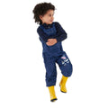 Space Blue - Pack Shot - Regatta Childrens-Kids Peppa Pig Dungarees