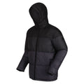 Black-Ash - Side - Regatta Mens Carnan Padded Jacket