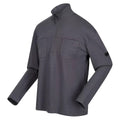 Dark Grey - Side - Regatta Mens Ferdo Fleece Top