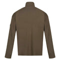 Dark Khaki - Back - Regatta Mens Ferdo Fleece Top