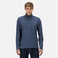 Dark Denim - Close up - Regatta Mens Ferdo Fleece Top