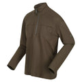 Dark Khaki - Side - Regatta Mens Ferdo Fleece Top