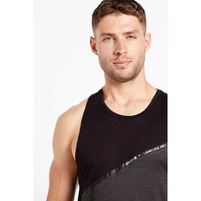 Black - Pack Shot - Dare 2B Mens Henry Holland No Sweat Vest Top