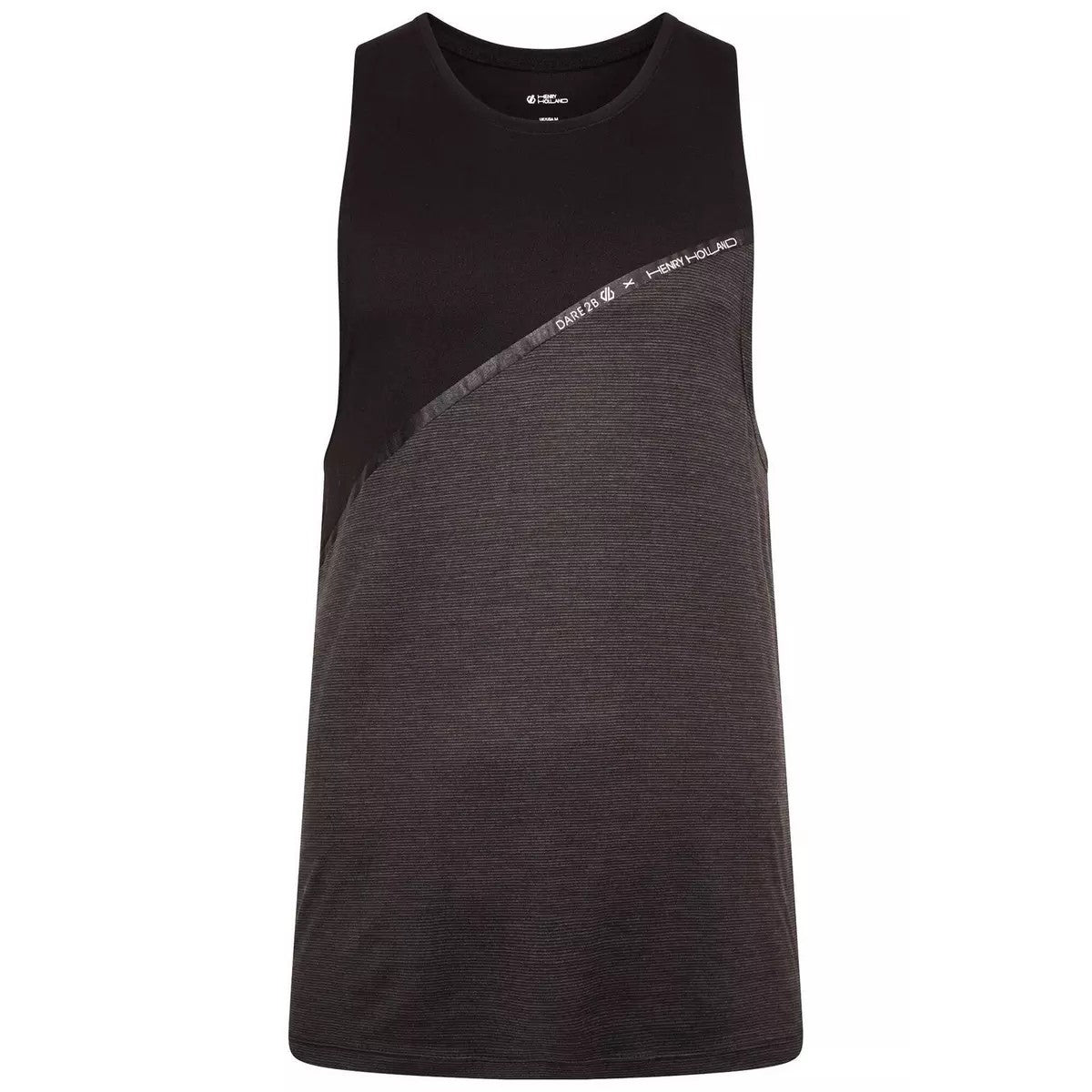 Black - Front - Dare 2B Mens Henry Holland No Sweat Vest Top