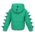 Jellybean Green - Back - Regatta Childrens-Kids Wild & Free Peppa Pig Padded Jacket