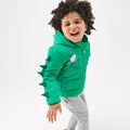 Jellybean Green - Close up - Regatta Childrens-Kids Wild & Free Peppa Pig Padded Jacket