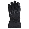 Black - Back - Regatta Childrens-Kids Arlie III Waterproof Gloves