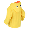 Bright Yellow - Back - Regatta Childrens-Kids Duck Waterproof Jacket