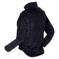 Navy - Side - Regatta Childrens-Kids Kallye Ripple Fleece Jacket