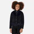 Navy - Pack Shot - Regatta Childrens-Kids Kallye Ripple Fleece Jacket