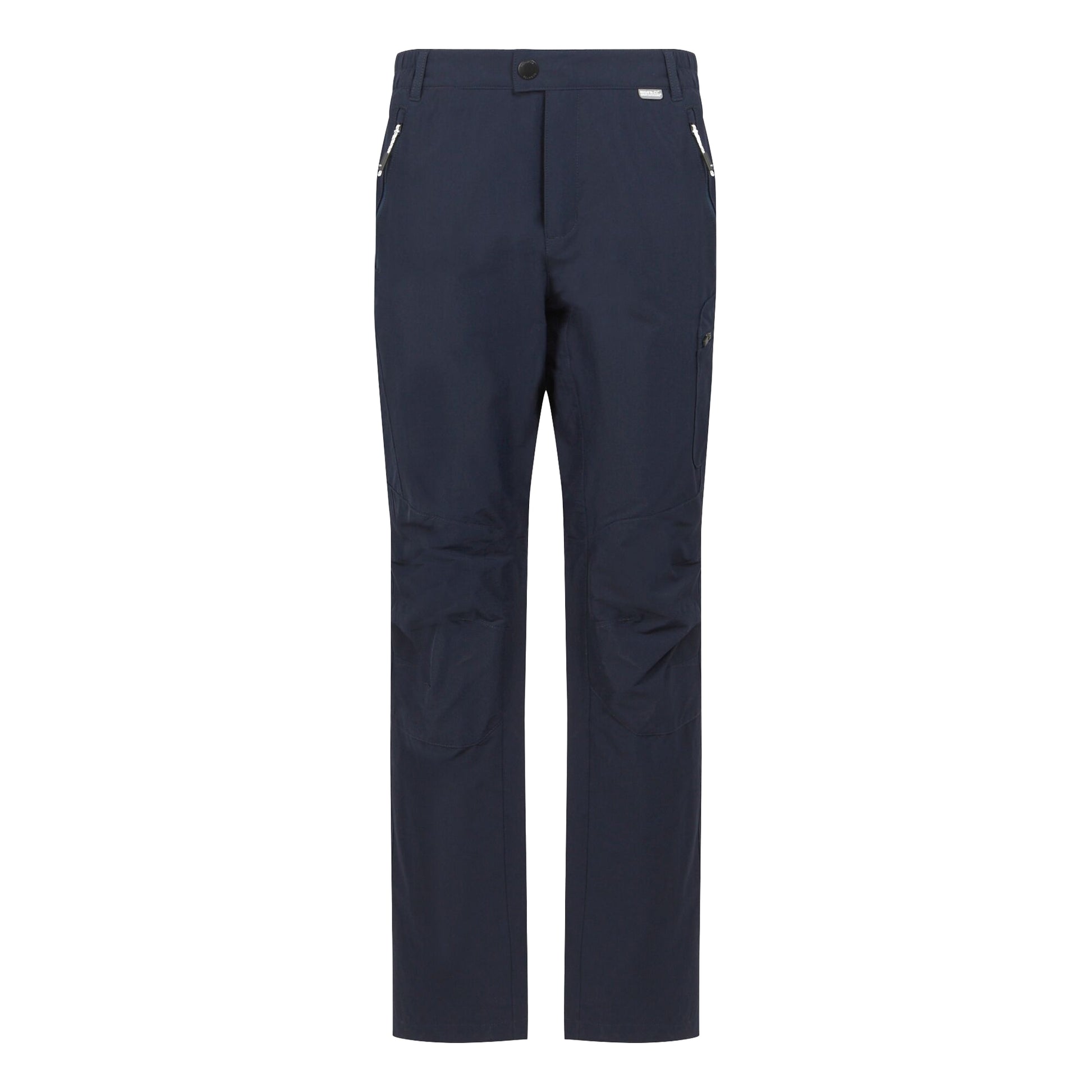 Navy - Front - Regatta Mens Highton Lined Walking Trousers
