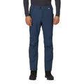 Admiral Blue - Front - Regatta Mens Highton Lined Walking Trousers