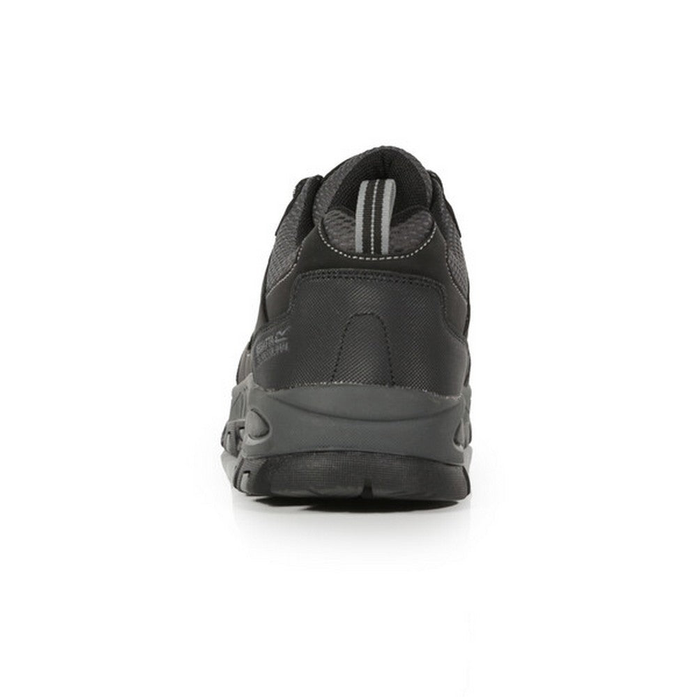 Black-Granite - Back - Regatta Professional Mens Nubuck Safety Trainers