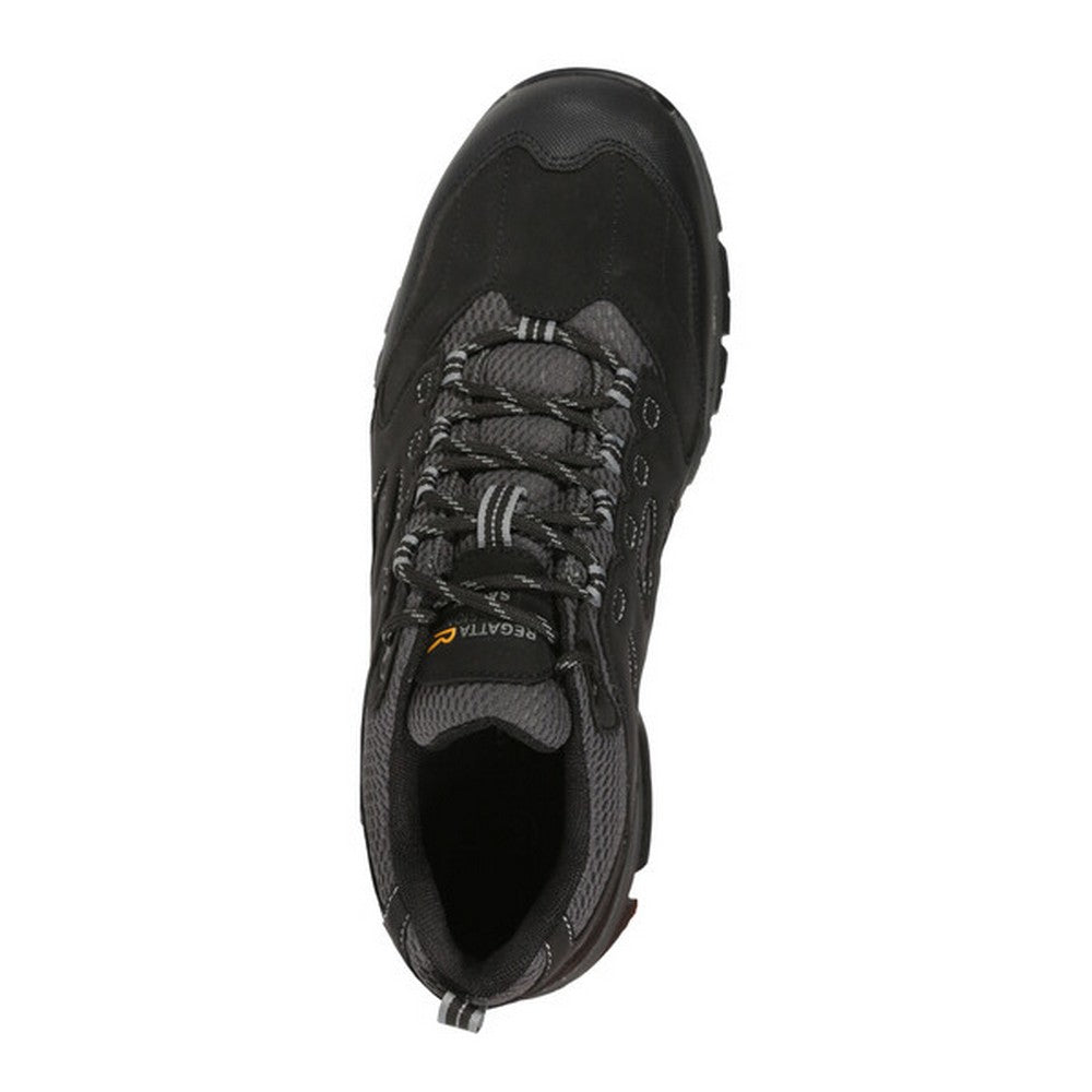 Black-Granite - Lifestyle - Regatta Professional Mens Nubuck Safety Trainers