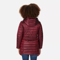 Dark Pimento - Close up - Regatta Childrens-Kids Babette Insulated Padded Jacket